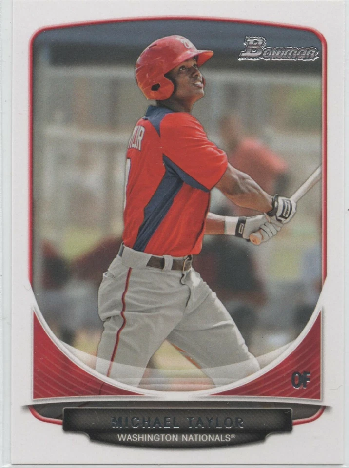 2013 Bowman Prospect Baseball #BP47 Michael Taylor KANSAS CITY ROYALS RC 11 - Image 1 of 1