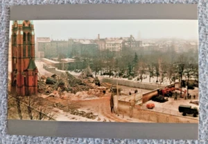 Berlin Postcard-1985 Blowing up the Church of Reconciliation By East German - Foto 1 di 2