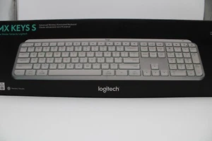 Logitech MX Keys S Wireless Keyboard - Pale Gray (920-011559) - Photo 1/10