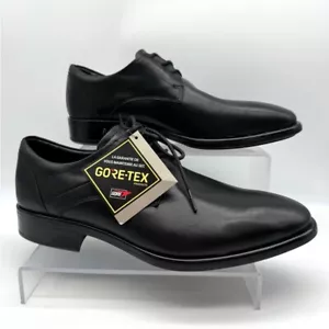 ECCO Men's Citytray Gore-Tex Plain Toe Tie Oxford Size US 6-6.5 EU 40 Black NWT - Picture 1 of 10
