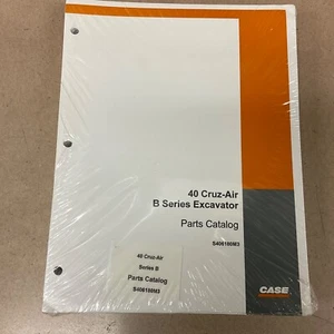 Drott Case 40 Serie B CRUZ-AIR BAGGER TEILE HANDBUCH BUCH KATALOG pn S406180M3 - Bild 1 von 3