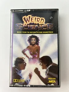 Weird Science Soundtrack Cassette 1985 MCA Various Artists 80s Oingo Boingo Rare - Picture 1 of 10