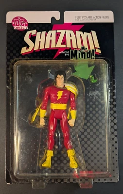 Shazam With The Evil Mr. Figura de acción Mind - DC Direct Shazam con caja sellada Foto 1 de 4