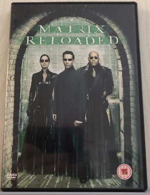 The Matrix Reloaded (DVD, 2003)Region 2, Keanu Reeves, Carrie-Anne Moss - Image 1 of 4