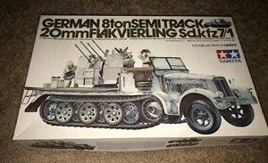 Kit Modelo Tamiya Alemán 8 Toneladas 20mm Flakvierling Sd.kfz 7/1 1/35 MM-150 - Imagen 1 de 4