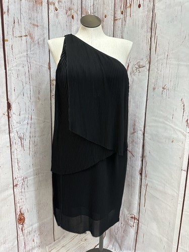 Abito Michael Kors nero arricciacapelli taglia large tcc