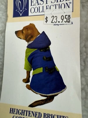 Chaqueta de Pana East Side Collection Azul Brillante Talla XSmall Nueva con Etiquetas Foto 1 de 4