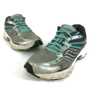 Saucony Cohesion 9 Women's Silver Teal Running Athletic Shoes S15262-5 Size 9 - Picture 1 of 11