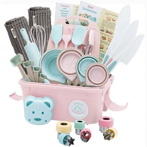 Baking Set for kids Real Cooking Set for kids girl and Boy Adult and Kid Aprons - Picture 1 of 12