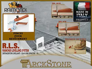 ARCKSTONE Tile Coating Clamps Raimondi Tile Leveling RLS System - Picture 1 of 1