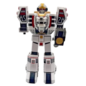 Mighty Morphin Power Rangers White Tigerzord 97206 Incomplete Bandai Legacy - Picture 1 of 7