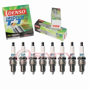 8 pc Denso Iridium TT Spark Plugs for 1987-2002 Land Rover Range Rover 3.5L xm - Picture 1 of 5