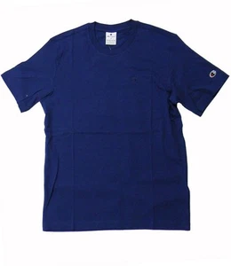 Champion Ss Camiseta Luz Algodon Jersey Hombre Logo Pequeño Algodón Azul Marino - Imagen 1 de 1