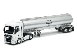 MAN TGX XXL Tractor White with Trailer Oil Tanker 1:32 - Bild 1 von 2