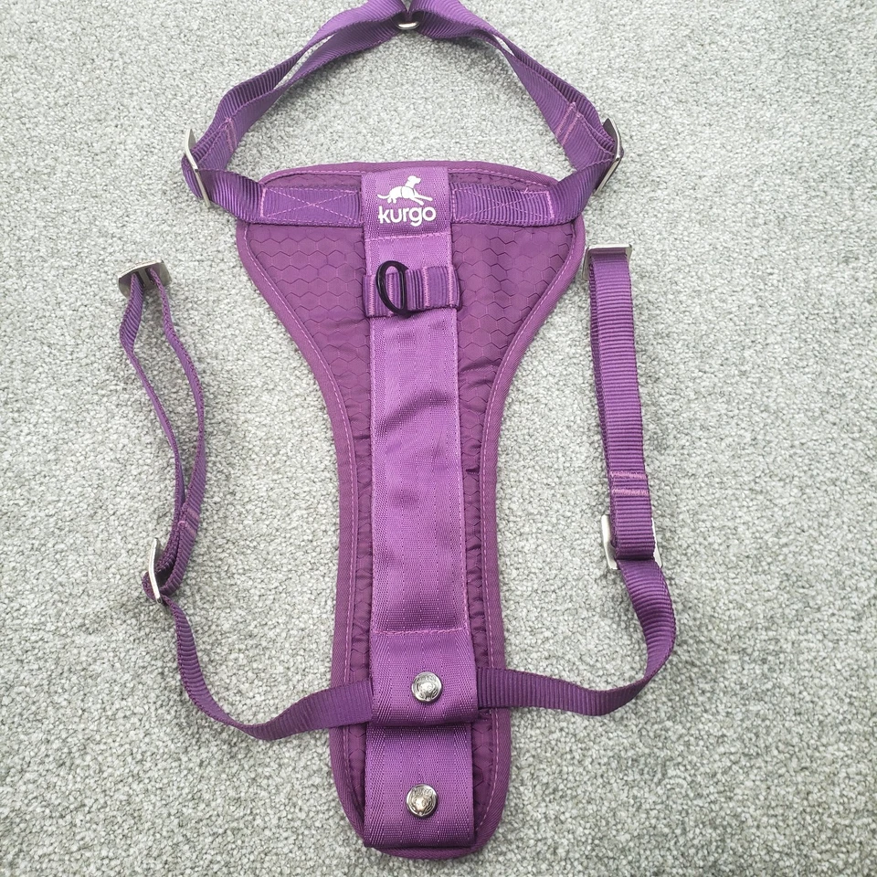 Arnés inteligente Kurgo Tru-Fit fuerza mejorada perro púrpura talla XL Foto 1 de 4