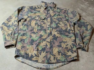 Vintage Gander Mountain Shirt Mens Medium Quiet+ Kelly Cooper Camouflage USA - Picture 1 of 6