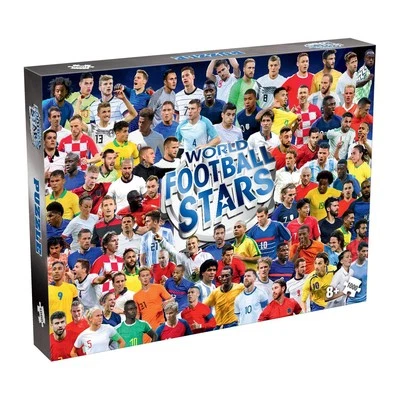 World Football Stars 1000 Piece Jigsaw Puzzle - Image 1 of 3