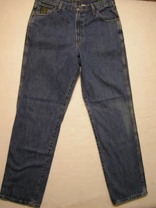 CINCH Mens Blue Denim Jeans 35x34 Green Label Straight Leg Cowboy Rodeo Western - Picture 1 of 10