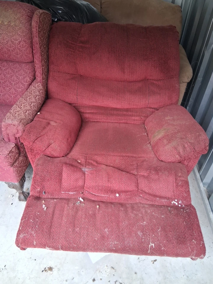 Silla reclinable de salón asientos cómodos Foto 1 de 2