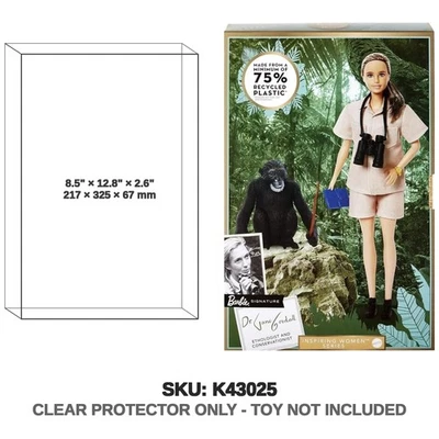 Protector para Barbie Signature Inspiring Women Series Dr. Jane Goodall Foto 1 de 4