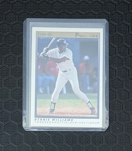 1991 O-Pee-Chee Premier Bernie Williams #128 New York Yankees - Picture 1 of 3