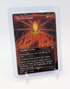 MTG - The Fire Crystal - Borderless Rare #337 - Final Fantasy NM - Picture 1 of 2