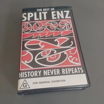 Split Enz The Best Of Split Enz History Never Repeats Rare Clamshell VHS Pal Vid - Image 1 of 4