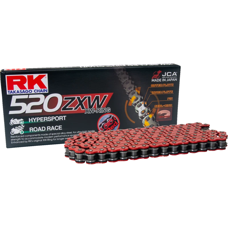 RK CHAIN RK RR520ZXW-120 RED RR520ZXW-120 - Image 1 of 1