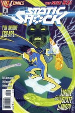Static Shock #2 FN/VF 7.0 2011 Stock Image