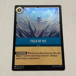Field of Ice 166/204 Disney Lorcana Ursula's Return Rare Cold Foil Card NM - Picture 1 of 2