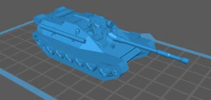 5x 6mm/ 1:300 Resin Soviet ASU-85 - Bild 1 von 1