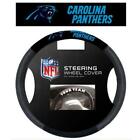 Fremont Die 98528 Carolina Panthers Poly-Suede Steering Wheel Cover