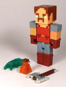 Minecraft Dungeons Hal Action Figure Complete Mojang Mattel 3.25 Loose - Picture 1 of 7