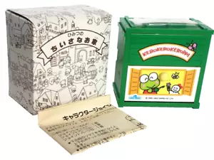 Vintage Sanrio Keroppi Frosch Schmuck Schmuckkästchen Schubladen Behälter Original Box - Bild 1 von 10