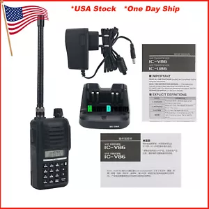 Handheld Transceiver Walkie Talkie IC-V86 7W 10KM VHF Transceiver For IC #USA - Picture 1 of 9