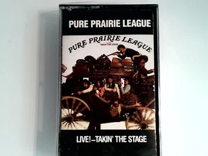 Pure Prairie League Live Takin The Stage (Cassette) New Sealed - Picture 1 of 2