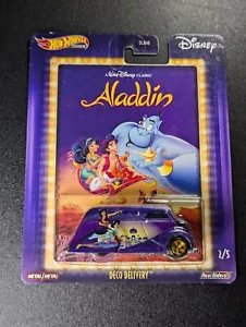 Hot Wheels Alladin Deco Delivery Disney Real Riders 2/5 2019 Neu in OVP Sealed - Bild 1 von 2