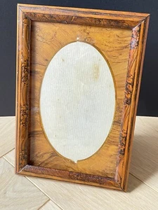 Charmant petit cadre ancien en bois photo portrait frame - Vintage - Picture 1 of 7