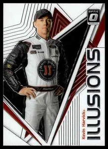 2020 Donruss Racing NASCAR Optic Base Set Illusions #IL7 Kevin Harvick - Picture 1 of 2