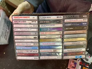 36 Ct Cassette Lot— Quartet Gospel New Sealed Cassettes —lot 13 - Foto 1 di 1