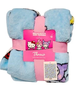 Hello Kitty & Friends Wohndecke weiches Fleece 120x150cm Primark Sanrio - Bild 1 von 10