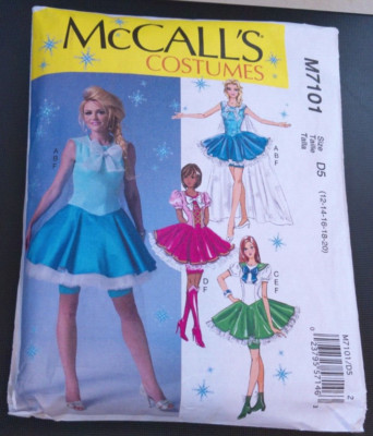 McCalls Costume Pattern M7101 Ms Cosplay Sail...