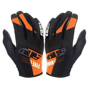 509  Lightweight Low Profile 4 LOW GLOVES- Black / Orange - Size  SMALL- New