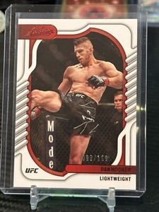 2023 PANINI CHRONICLES ABSOLUTE UFC #122 DAN HOOKER Red /199