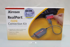 Xircom ISDN Connetion Kabeladapterkit Rick 180-0066-002 F(FL945-A34) - Bild 1 von 5