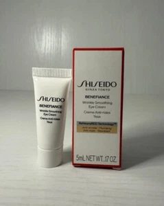 NIB Shiseido Benefiance Wrinkle Smoothing Eye Cream 5ml/0.17oz, Travel Size - Picture 1 of 2