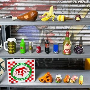 1:12 6 inch scale Action Figure Accessories Food Super Foodie Stuff Dollhouse