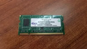 LOT OF 2 PCS. ATP AZ64K64B8BHE6S 512MB DDR2-667 UNBUFFERED NON ECC SO-DIMM - Picture 1 of 1