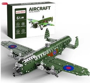 Lucky Doug STEM Proyectos de Construcción Modelo de Avión Set - 389 Piezas Proyecto STEM... - Imagen 1 de 7