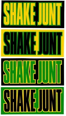 Shake Junt Sticker 5.75 in x 2.5 in Skateboard Decal